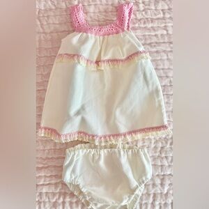 Spanish Brand Dress and Bloomer 6M